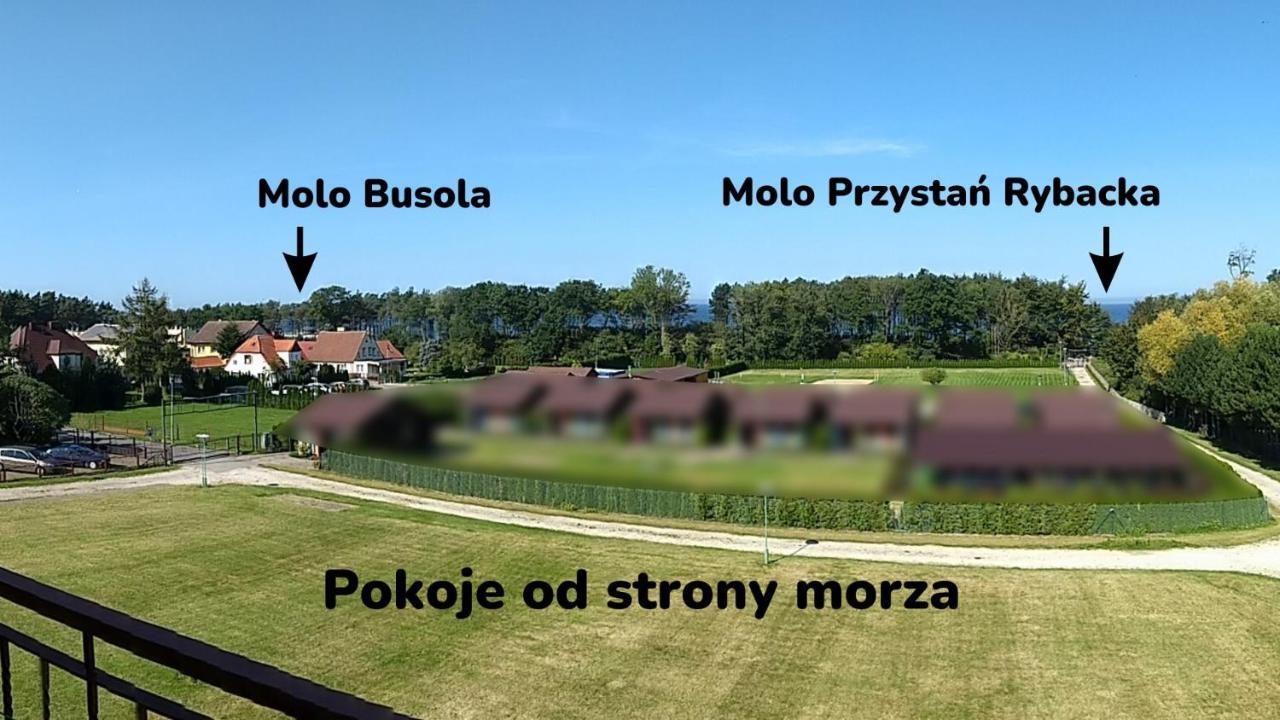 Klif Pokoje Goscinne W Centrum Blisko Morza 尤斯托尼莫斯基 外观 照片